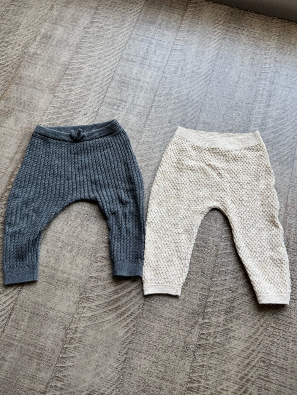 Zara  pants in Gray & Cream